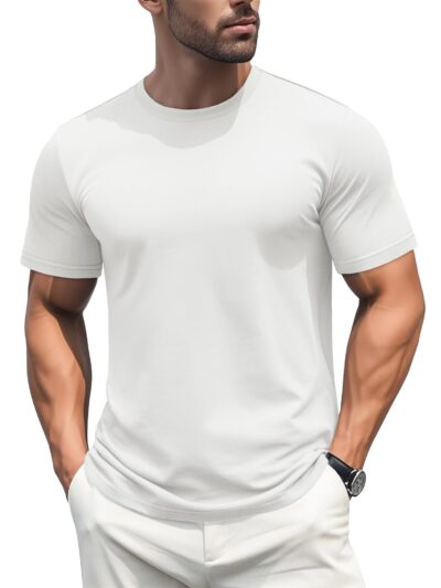 Classic Crewneck Tees White